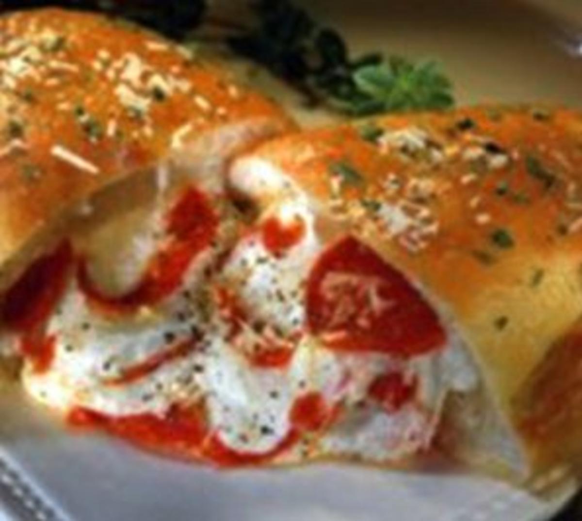 Bilder für Calzone Schinken, Mozzarella und Ricotta - Rezept