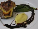 Rinderfilet Rossini mit Brioche, Gänseleberpastete und Zuckerschoten - Rezept