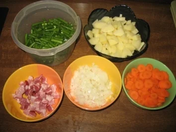 Rezept: Grüner Bohneneintopf Bild Nr. 2 Grüner Bohneneintopf - Rezept - Bild Nr. 2