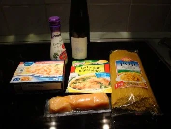 Lachs- Garnelen- Spagetti - Rezept - Bild Nr. 2