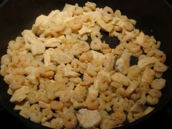 Lachs- Garnelen- Spagetti - Rezept - Bild Nr. 3