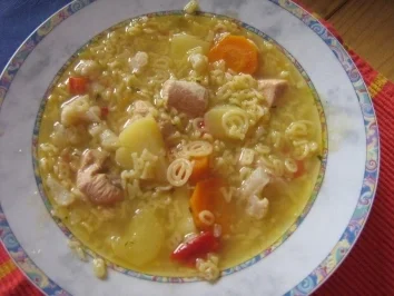 Rezept: Gemüse-Nudel-Süpple Bild Nr. 3 Gemüse-Nudel-Süpple - Rezept - Bild Nr. 3