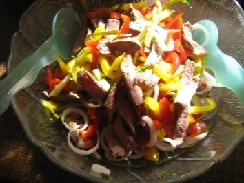 Rindfleischsalat vom Steak - Rezept - Bild Nr. 10