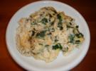 Reis-Spinat-Auflauf mit Tunfischsauce - Rezept