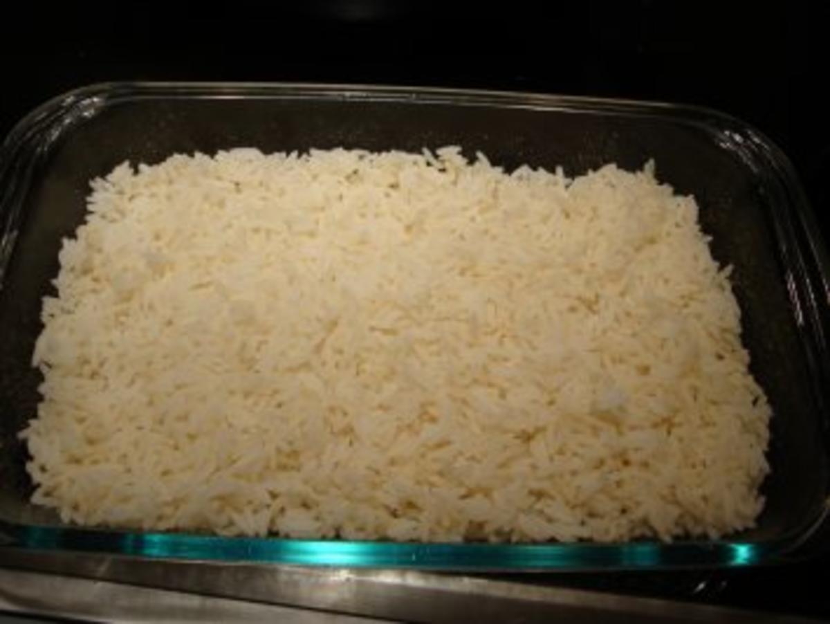 Reis-Spinat-Auflauf mit Tunfischsauce - Rezept - Bild Nr. 9