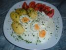 Eier in Kräutersauce - Rezept
