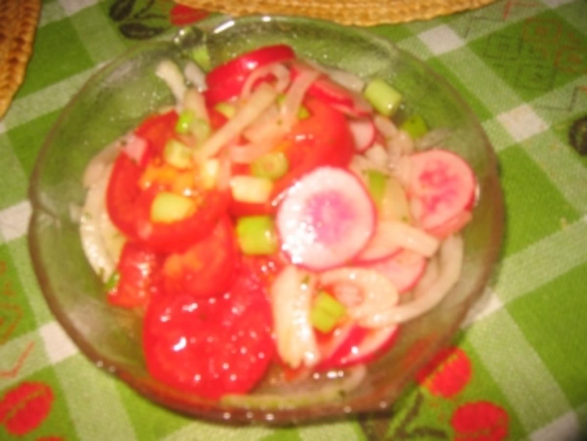 Salat: Rot und rot- Salat - Rezept