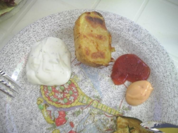 Grillkartoffel mit Sour-Cream