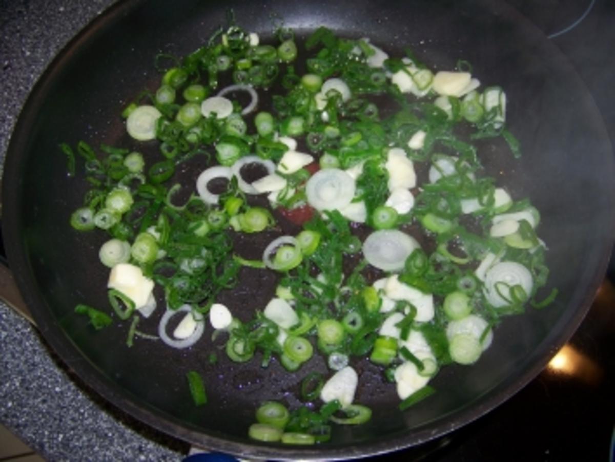 Nudeln - Spaghetti mit Garnelen / Shrimps - Rezept - Bild Nr. 2