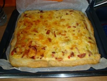 Lauch-Suzuk-Quiche - Rezept