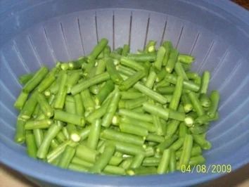 Rezept: grüne Bohne mit Kasseler Bild Nr. 2 grüne Bohne mit Kasseler - Rezept - Bild Nr. 2