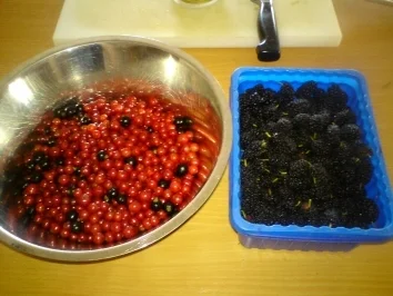 Johannisbeer-Maulbeer-Marmelade - Rezept - Bild Nr. 2