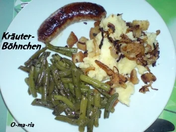 Gemüse  Kräuter Böhnchen - Rezept