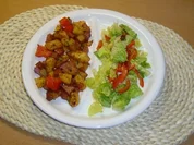 Rezept: Gyros-Kartoffelpfanne Gyros-Kartoffelpfanne - Rezept