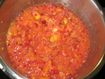 Johannisbeer-Nektarinen-Marmelade mit Creme de Cassis - Rezept - Bild Nr. 5