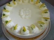Zitronensahnetorte - Rezept