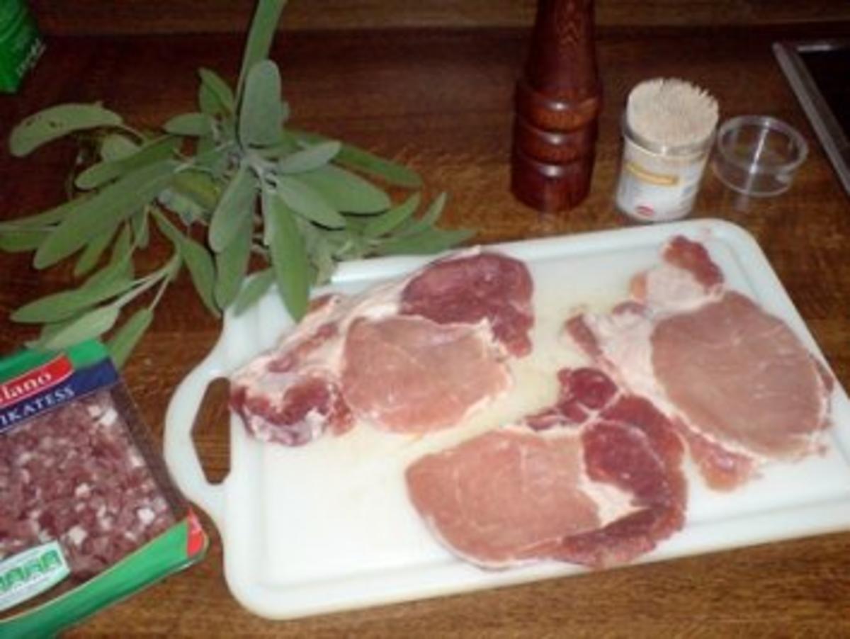 Fleisch  Salbei -Schnitzel - Rezept - Bild Nr. 2