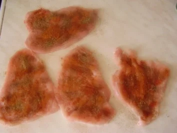 gefüllte Putenschnitzel-Nudeln-etwas andere Soße - Rezept - Bild Nr. 3