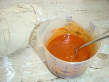 Rezept: Pizzablech Bild Nr. 3 Pizzablech - Rezept - Bild Nr. 3