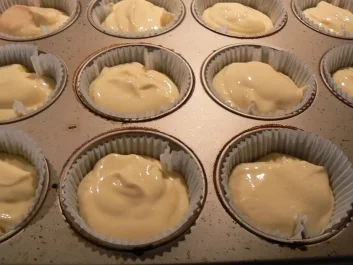 Beerige Zeiten - Käsekuchenmuffins mit Himbeeren - Rezept - Bild Nr. 3