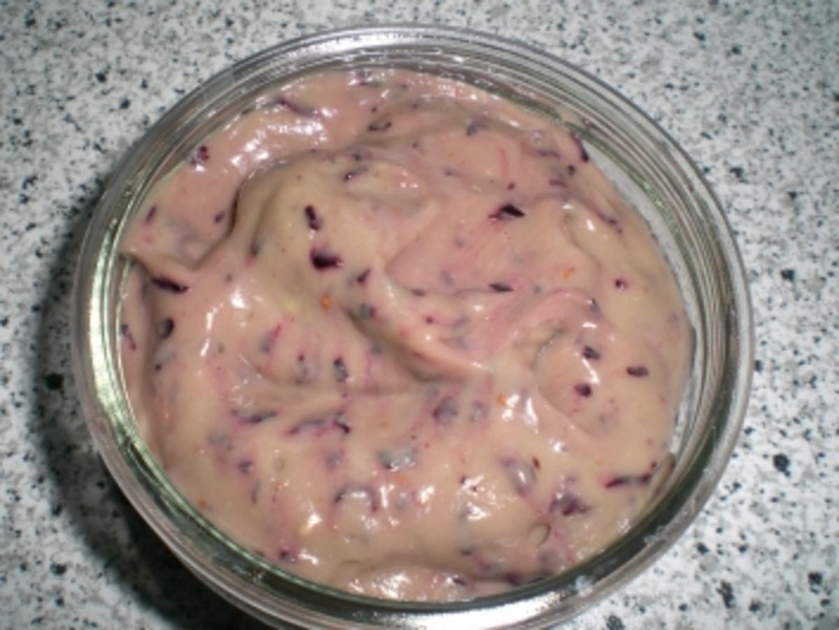 Avocado-Blaubeer-Creme - Rezept