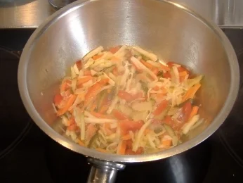 Schnitzel mit hausgemachter Zigeunersauce - Rezept - Bild Nr. 2