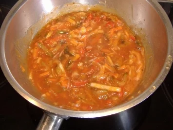 Schnitzel mit hausgemachter Zigeunersauce - Rezept - Bild Nr. 3