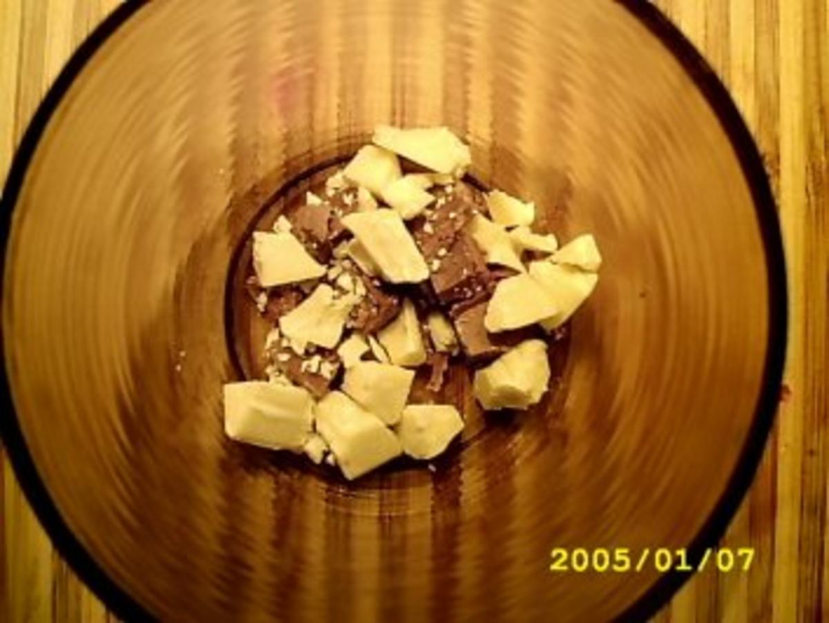 Mousse auch Chocolat Tricolor - Rezept - Bild Nr. 2