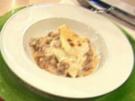 Lasagne vom Truthahn mit Béchamel und geschmorter Paprika a la Kleeberg - Rezept