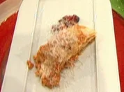 Lasagne vom Truthahn mit Béchamel und geschmorter Paprika - Rezept