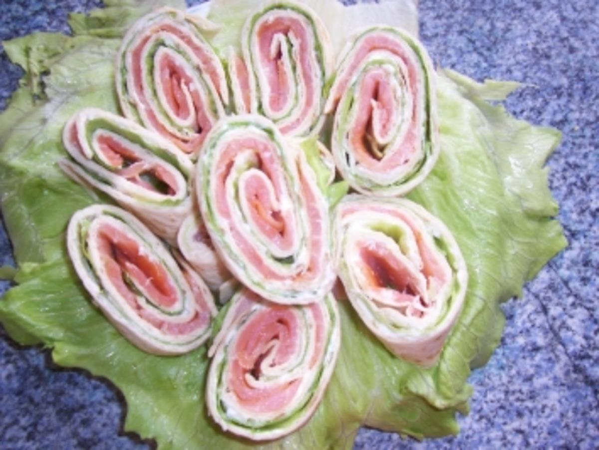 Bilder für Gefüllte Tortilla Wraps - Rezept