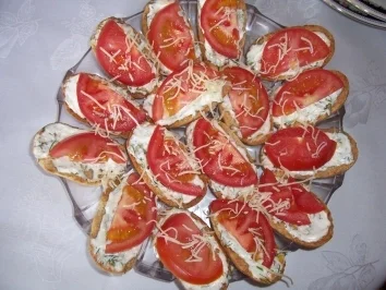 Belegetes Baguette - Rezept