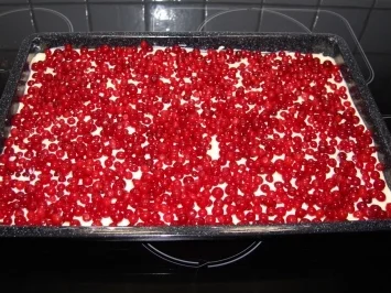 Blech: Johannisbeer-Quark-Streuselkuchen - Rezept - Bild Nr. 5