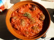 Rezept: Fleischbällchen in roter Sauce Fleischbällchen in roter Sauce - Rezept