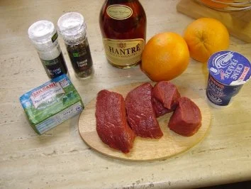 Hirschsteaks ala Orange - Rezept - Bild Nr. 2