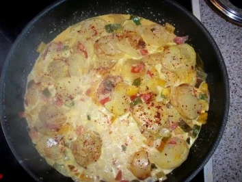 Rezept: Scharfe Kartoffelpfanne Bild Nr. 2 Scharfe Kartoffelpfanne - Rezept - Bild Nr. 2