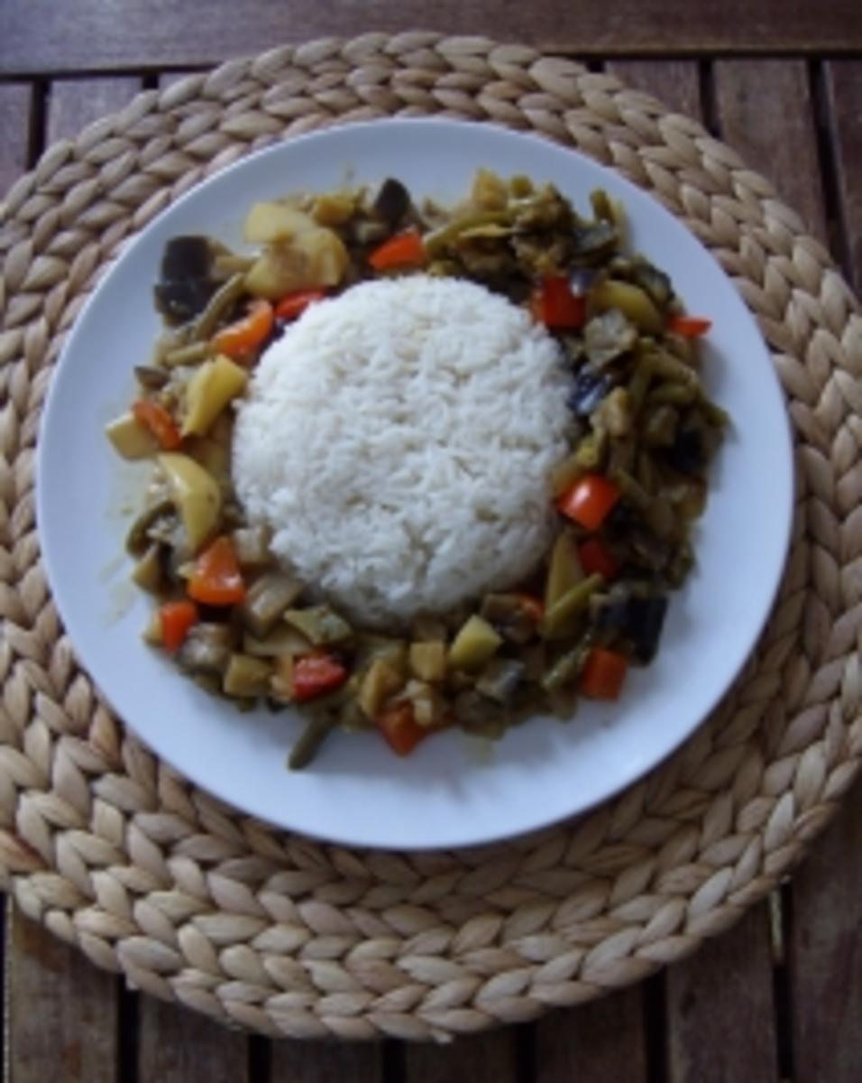 Curry-Gemüse-Pfanne - Rezept