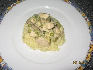 Hähnchen Risotto - Rezept