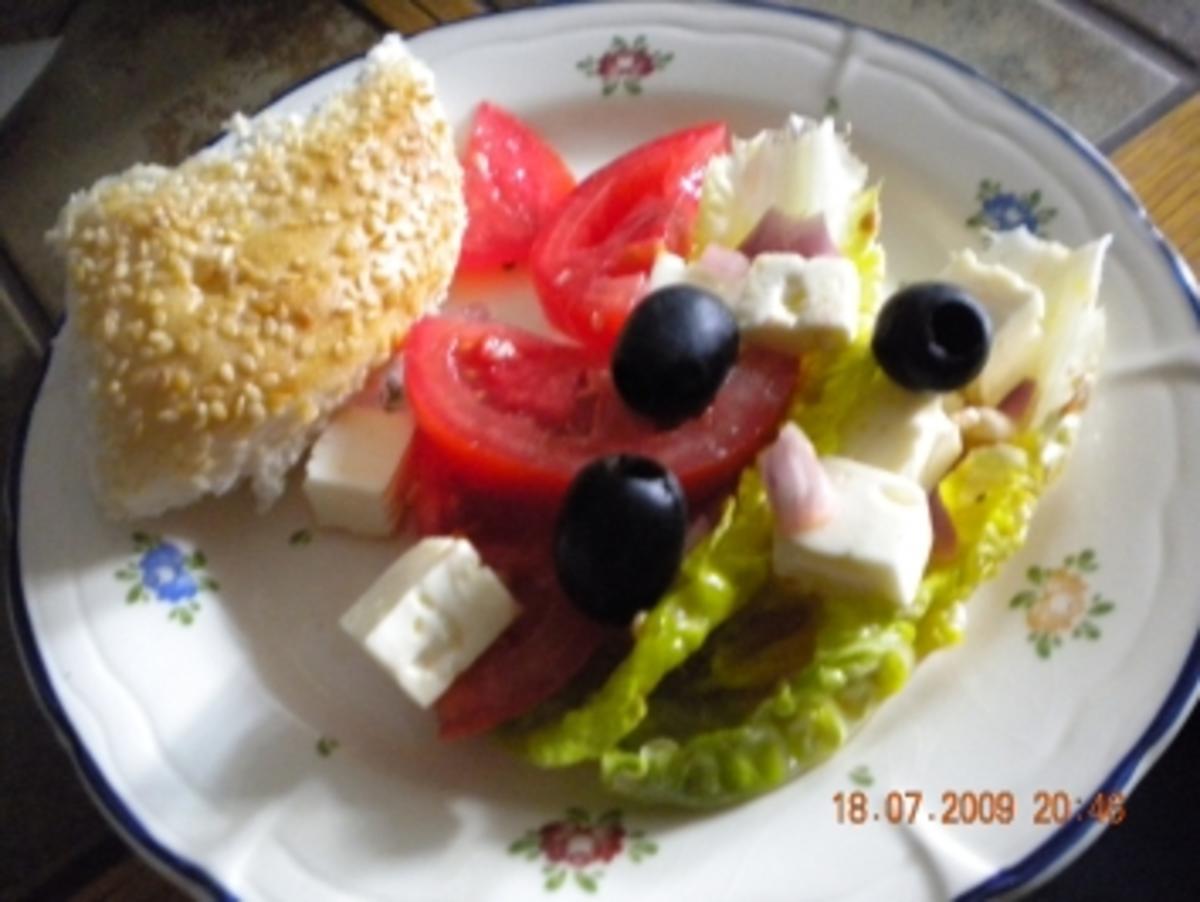 Tomatensalat griechische Art - Rezept