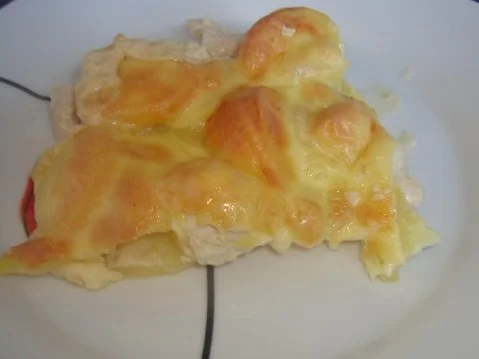 Rezept: Geflügel Erdäpfel Gratin Geflügel Erdäpfel Gratin - Rezept
