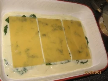 Lasagne Spinaci (Spinat Lasagne) Vegetarisch - Rezept - Bild Nr. 5