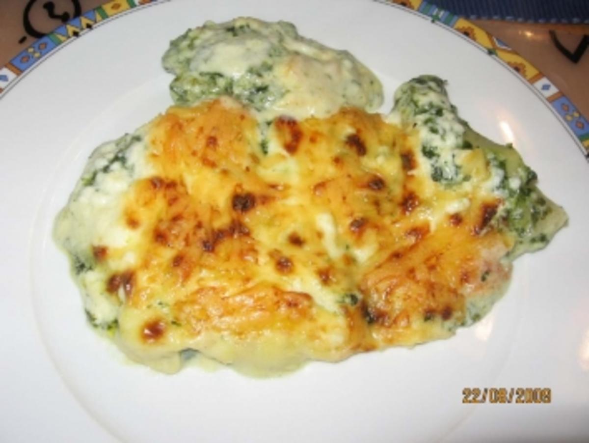 Lasagne Spinaci (Spinat Lasagne) Vegetarisch - Rezept - Bild Nr. 7