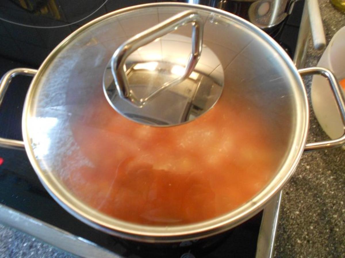 Kuru Fasulye weißer Bohnentopf in roter Soße Vegetarisch - Rezept - Bild Nr. 14