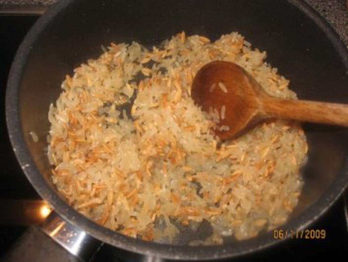 Reisnudel-Pilaw (Reis verfeinert mit Nudeln, Türkischer Reis) - Rezept - Bild Nr. 3