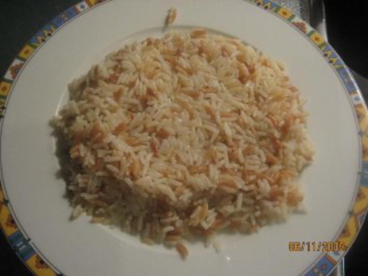 Reisnudel-Pilaw (Reis verfeinert mit Nudeln, Türkischer Reis) - Rezept