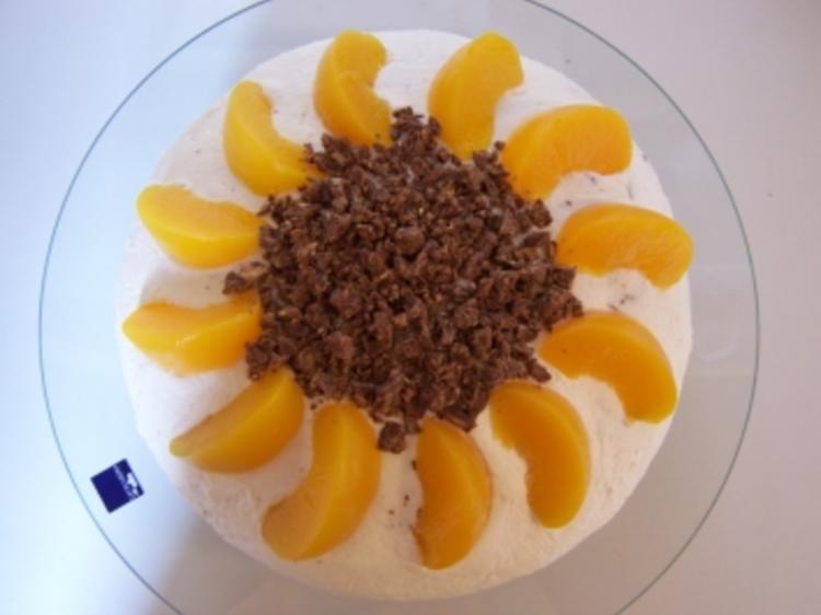 Pfirsich Sahnetorte - einfach - von Kochengelchen83