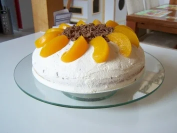 Pfirsich-Sahnetorte - Rezept - Bild Nr. 2