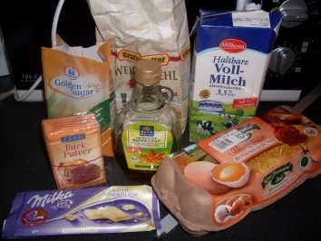 Rezept: Himbeer Muffins mit weißer Schokolade Himbeer Muffins mit weißer Schokolade - Rezept