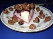 Leichtes Dessert mit Heidelbeersoße - Rezept