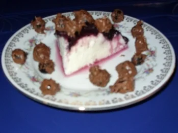 Leichtes Dessert mit Heidelbeersoße - Rezept - Bild Nr. 3